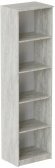 Пенал Анжело Ferrum-decor на 5 полиць 1900x500x380 ДСП Бетон 16 мм (FRD-104941)