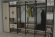 Шафа Гардероб Уні секція 5 серії Конект Ferrum-decor 220x60x50см Чорний метал ДСП Дуб Сонома 32 мм (FRD-104513)