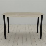 Стіл кухонний Ferrum-decor Беніта 75x120x70 Чорний ДСП Сонома 16мм (FRD-106282) Стіл кухонний Ferrum-decor Беніта 75x120x70 Чорний ДСП Сонома 16мм (FRD-106282)
