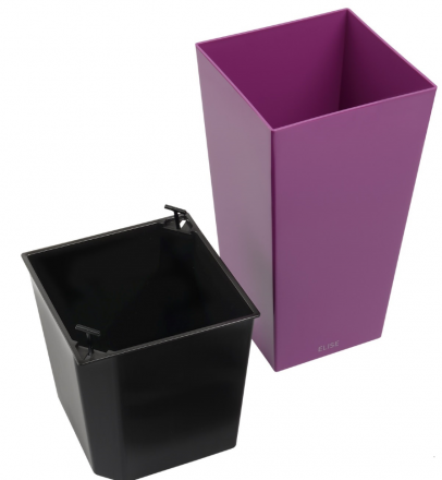 Розумний вазон Elise 25 см 41113930 білий матовий