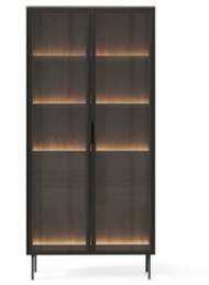 Вітрина висока з підсвіткою Perfect Home Лумі / Lumi 2D2S/91 2-дверна з 2 шухлядами Дуб дунін (PFH-091381) Вітрина висока з підсвіткою Perfect Home Лумі / Lumi 2D2S/91 2-дверна з 2 шухлядами Дуб дунін (PFH-091381)