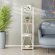 Етажерка 4/34 Ferrum-decor Серії Конект 120x34x28 білий ДСП Дуб Сонома 16мм (FRD-104280)