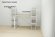 Етажерка 4/34 Ferrum-decor Серії Конект 120x34x28 білий ДСП Дуб Сонома 16мм (FRD-104280)