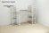 Етажерка 4/34 Ferrum-decor Серії Конект 120x34x28 білий ДСП Дуб Сонома 16мм (FRD-104280)