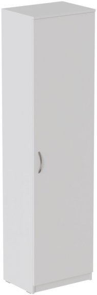 Пенал Анжело Ferrum-decor на 5 полиць із дверима 1900x500x380 ДСП Біле 16 мм (FRD-104942)