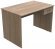Стіл комп'ютерний Бад Ferrum-decor 750x1100x700 ДСП Дуб Сонома 16 мм (FRD-104773)