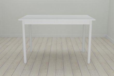 Стіл кухонний Ferrum-decor Беніта 75x120x80 Білий ДСП Біле 16мм (FRD-106284)