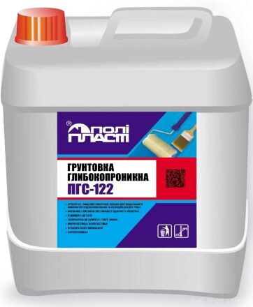 Грунтовка глибокопроникна ПГС-122 5 л Грунтовка глибокопроникна ПГС-122 5 л