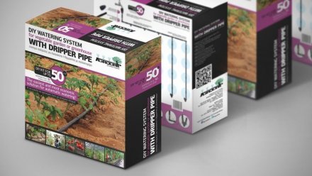 Комплект системи зрошення із крапельною трубкою NEW до 50 м.кв.