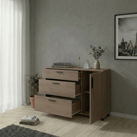 Комод Doros Торн Кремона Канноло 3Ш/1Д 135х51.6х80 (DRS-012106) Комод Doros Торн Кремона Канноло 3Ш/1Д 135х51.6х80 (DRS-012106)