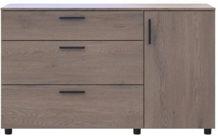 Комод Doros Торн Кремона Канноло 3Ш/1Д 135х51.6х80 (DRS-012106) Комод Doros Торн Кремона Канноло 3Ш/1Д 135х51.6х80 (DRS-012106)