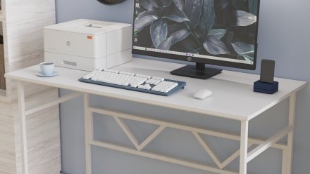 Письмовий стіл Ferrum-decor Раян 75x100x60 білий ДСП Біле 16мм (FRD-101121) Письмовий стіл Ferrum-decor Раян 75x100x60 білий ДСП Біле 16мм (FRD-101121)