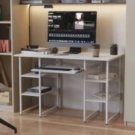 Письмовий стіл Ferrum-decor Тім 75x120x70 білий ДСП Біле 16мм (FRD-101371) Письмовий стіл Ferrum-decor Тім 75x120x70 білий ДСП Біле 16мм (FRD-101371)