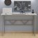 Письмовий стіл Ferrum-decor Раян 75x100x70 сірий ДСП Біле 16мм (FRD-101621)