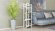 Етажерка 4/34 Ferrum-decor Серії Конект 120x34x28 білий ДСП Сосна Кембра 16мм (FRD-104282)