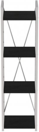 Етажерка 4/34 Ferrum-decor Серії Конект 120x34x28 білий ДСП Сосна Кембра 16мм (FRD-104282)
