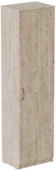 Пенал Анжело Ferrum-decor на 5 полиць із дверима 1900x500x380 ДСП Дуб Сан-Марино 16 мм (FRD-104943)