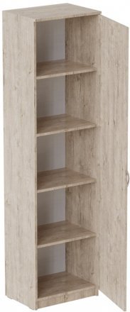 Пенал Анжело Ferrum-decor на 5 полиць із дверима 1900x500x380 ДСП Дуб Сан-Марино 16 мм (FRD-104943) Пенал Анжело Ferrum-decor на 5 полиць із дверима 1900x500x380 ДСП Дуб Сан-Марино 16 мм (FRD-104943)
