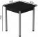 Стіл кухонний Ferrum-decor Агата 75x80x80 Сірий ДСП Сосна Кембра 16мм (FRD-105678)