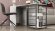 Стіл-тумба трансформер Смарт 2/2 Ferrum-decor 750x1450x600 Чорний метал ДСП Бетон 16 мм (FRD-105108)