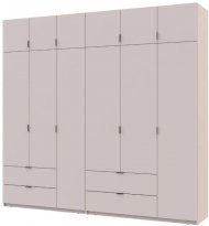 Шафа для одягу Doros Лукас Кашемір 3+3 ДСП 255х50х240 DRS-011714 (42005112) Шафа для одягу Doros Лукас Кашемір 3+3 ДСП 255х50х240 DRS-011714 (42005112)