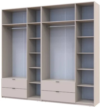 Шафа для одягу Doros Лукас Кашемір 3+3 ДСП 255х50х240 DRS-011714 (42005112) Шафа для одягу Doros Лукас Кашемір 3+3 ДСП 255х50х240 DRS-011714 (42005112)