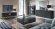 Стіл журнальний Perfect Home Гармоні / Harmony з 2 ящиками та золотими ніжками L97 Чорний/чорний мармур роял (PFH-091200)