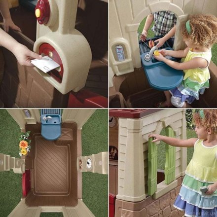 Step2 Домик детский Neat and Tidy коричневый 841600