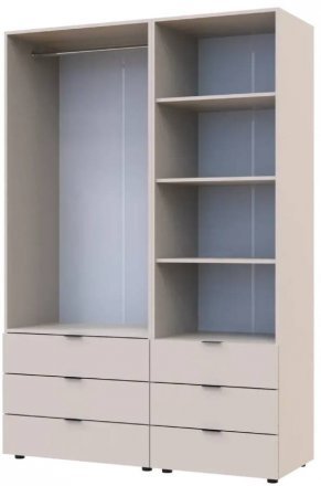 Шафа для одягу Doros Гелар Кашемір 2ДСП з пеналом 137.5х49.5х203.4 (DRS-011914) Шафа для одягу Doros Гелар Кашемір 2ДСП з пеналом 137.5х49.5х203.4 (DRS-011914)