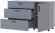 Комод Doros Торн Сірий 3Ш/1Д 135х51.6х80 (DRS-012107)