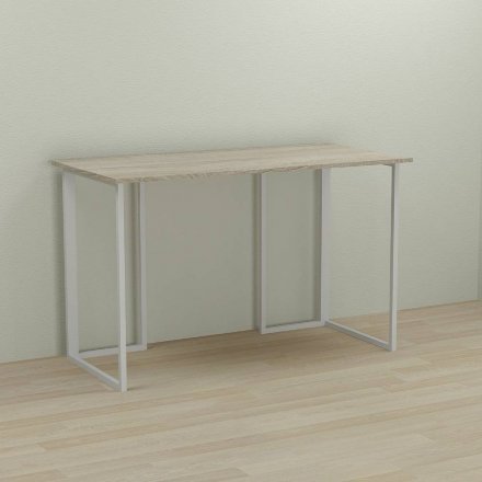 Письмовий стіл Ferrum-decor Ханна 75x120x70 білий ДСП Дуб Сонома 16мм (FRD-104031) Письмовий стіл Ferrum-decor Ханна 75x120x70 білий ДСП Дуб Сонома 16мм (FRD-104031)