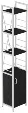 Етажерка 4/34 Ferrum-decor Серії Конект із тумбою 179x34x28 Білий ДСП Сосна Кембра (FRD-104472)