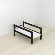 Підставка для системного блоку Ferrum-decor Нікі 21x24x45 Чорний ДСП Біле 16мм (FRD-105286)
