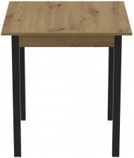 Стіл кухонний Ferrum-decor Агата 75x80x80 Чорний ДСП Дуб Артизан 16мм (FRD-105679) Стіл кухонний Ferrum-decor Агата 75x80x80 Чорний ДСП Дуб Артизан 16мм (FRD-105679)