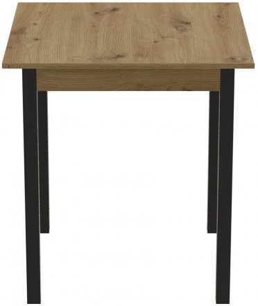 Стіл кухонний Ferrum-decor Агата 75x80x80 Чорний ДСП Дуб Артизан 16мм (FRD-105679) Стіл кухонний Ferrum-decor Агата 75x80x80 Чорний ДСП Дуб Артизан 16мм (FRD-105679)