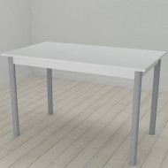 Стіл кухонний Ferrum-decor Беніта 75x120x80 Сірий ДСП Біле 16мм (FRD-106287) Стіл кухонний Ferrum-decor Беніта 75x120x80 Сірий ДСП Біле 16мм (FRD-106287)