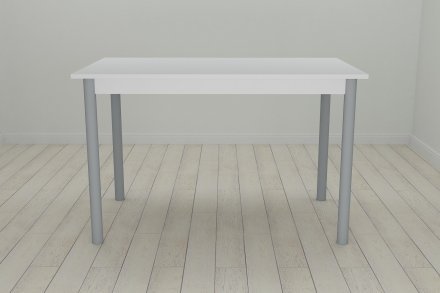 Стіл кухонний Ferrum-decor Беніта 75x120x80 Сірий ДСП Біле 16мм (FRD-106287) Стіл кухонний Ferrum-decor Беніта 75x120x80 Сірий ДСП Біле 16мм (FRD-106287)