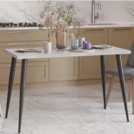 Стіл кухонний Марсель 50 Ferrum-decor 75x120x60 Чорний метал ДСП Бетон 32 мм (FRD-106695) Стіл кухонний Марсель 50 Ferrum-decor 75x120x60 Чорний метал ДСП Бетон 32 мм (FRD-106695)
