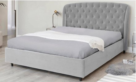 Простирадло на резинці Софт Найт сіра трикотаж 80х200 см Простирадло на резинці Софт Найт сіра трикотаж 80х200 см