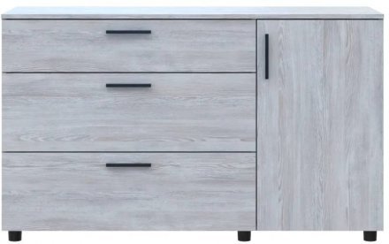 Комод Doros Торн Сосна Натті 3Ш/1Д 135х51.6х80 (DRS-012108) Комод Doros Торн Сосна Натті 3Ш/1Д 135х51.6х80 (DRS-012108)