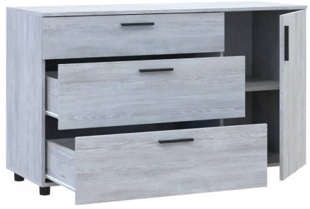 Комод Doros Торн Сосна Натті 3Ш/1Д 135х51.6х80 (DRS-012108) Комод Doros Торн Сосна Натті 3Ш/1Д 135х51.6х80 (DRS-012108)