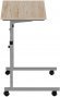 Стіл приставний Ferrum-decor Аміго 62x60x40 метал Сірий ДСП Дуб Сан-Марино 16мм (FRD-102541)