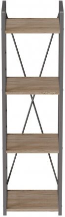 Етажерка 4/34 Ferrum-decor Серії Конект 120x34x28 сірий ДСП Дуб Сан-Марино 16мм (FRD-104284) Етажерка 4/34 Ferrum-decor Серії Конект 120x34x28 сірий ДСП Дуб Сан-Марино 16мм (FRD-104284)