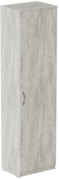 Пенал Анжело Ferrum-decor на 5 полиць із дверима 1900x500x380 ДСП Бетон 16 мм (FRD-104947) Пенал Анжело Ferrum-decor на 5 полиць із дверима 1900x500x380 ДСП Бетон 16 мм (FRD-104947)