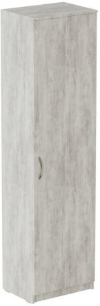 Пенал Анжело Ferrum-decor на 5 полиць із дверима 1900x500x380 ДСП Бетон 16 мм (FRD-104947)