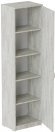 Пенал Анжело Ferrum-decor на 5 полиць із дверима 1900x500x380 ДСП Бетон 16 мм (FRD-104947)