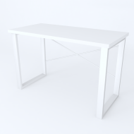 Письмовий стіл Ferrum-decor Драйв 750x1000x600 Білий метал ДСП Біле 32 мм (FRD-103310) Письмовий стіл Ferrum-decor Драйв 750x1000x600 Білий метал ДСП Біле 32 мм (FRD-103310)