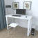 Письмовий стіл Ferrum-decor Драйв 750x1000x600 Білий метал ДСП Біле 32 мм (FRD-103310)