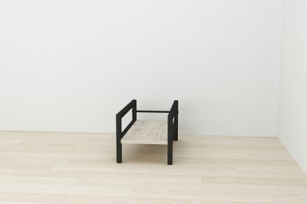 Підставка для системного блоку Ferrum-decor Нікі 21x24x45 Чорний ДСП Сан-Марино 16мм (FRD-105287)