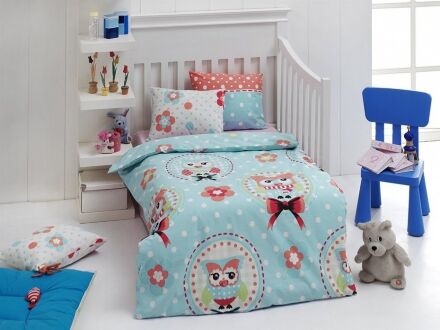 Комплект постільної білизни ранфорс 100х150 Baykus A.Mavi Комплект постільної білизни ранфорс 100х150 Baykus A.Mavi